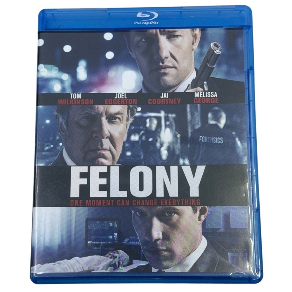 Felony Blu-ray Joel Edgerton Tom Wilkinson Jai Courtney Crime Thriller Movie